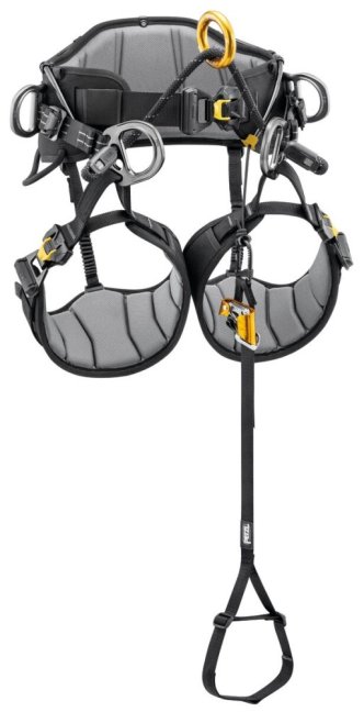 Výstupový set s kolenným blokantom Petzl Knee Ascent Kit