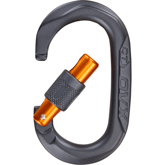 Oválna karabína Climbing Technology OVX - Typ: SG - screw lock