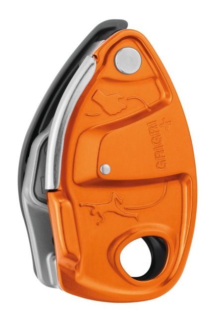 Istítko pre lezenie Petzl Grigri+ - Farba: oranžová
