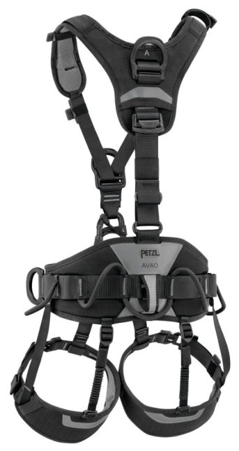 Postroj pre výškové práce Petzl Avao 2025 - Verzia: Avao Fast čierna - Európska verzia, Veľkosť: 0
