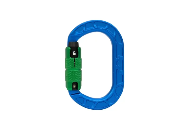 Oválna triple lock karabína Teufelberger karaT