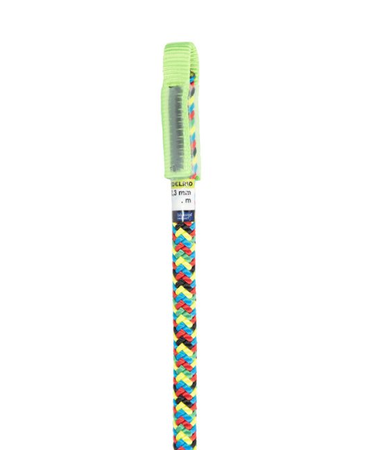 Arboristické lano Edelrid XPe 12,3 mm - Dĺžka: 50 m, Farba: žlto-modré, Ukončenie: bez pripájacieho oka