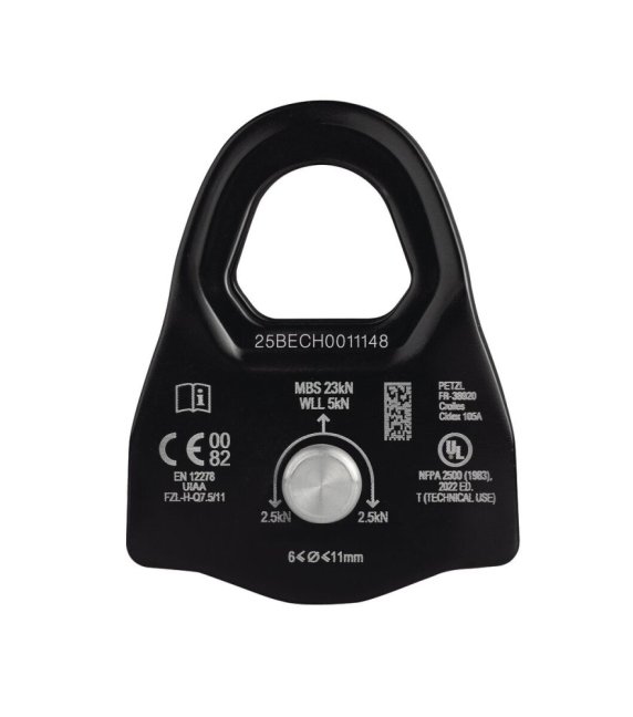 Záchranárska kladka Petzl Minder - Typ: L2