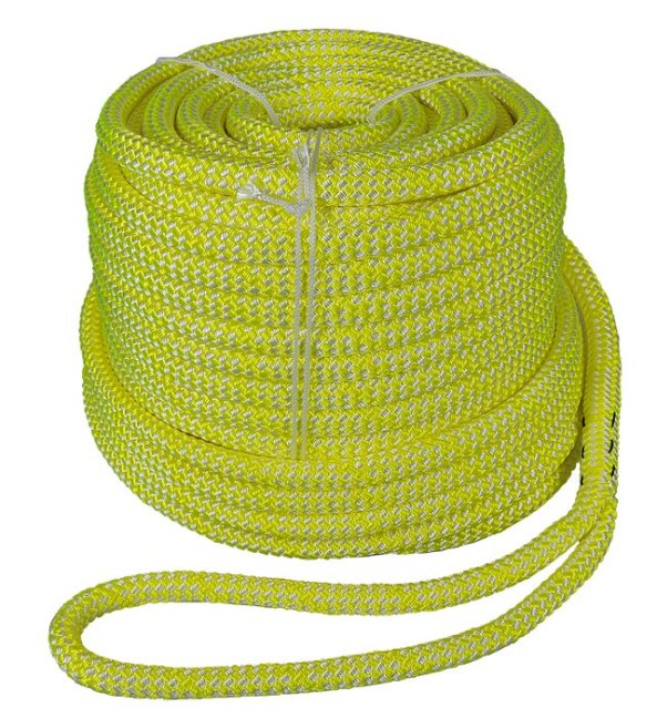 Arboristické spúšťacie lano Teufelberger Sirius Bull Rope - Dĺžka: 50 m, Priemer: 14 mm, Ukončenie: bez splietaného oka