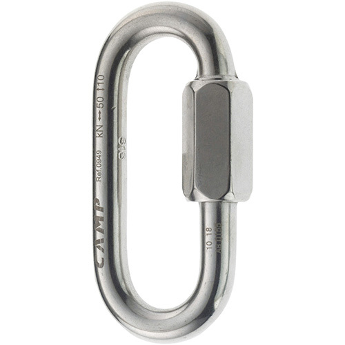 Maticová spojka / mailona Camp Quick Link - Typ: Oval Stainless 5 mm