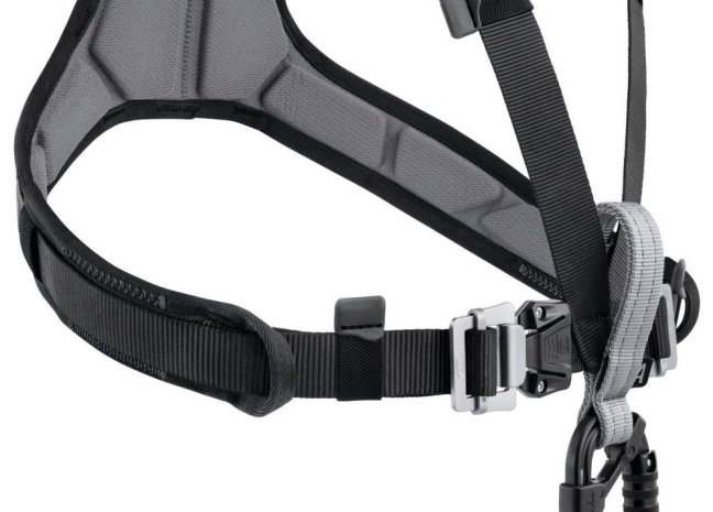 Pohodlný hrudný postroj Petzl Chest'Air pre záchranu