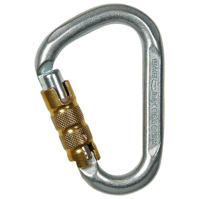 Oceľová HMS karabína Climbing Technology Snappy Steel
