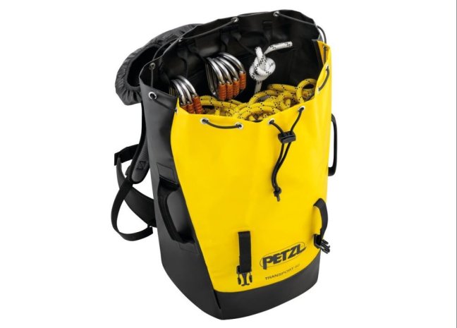 Vak / batoh na vybavnie Petzl Transport - Farba: žltá, Veľkosť: 30 l