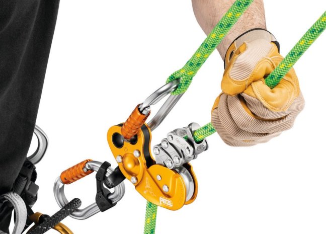 Arboristické lano Petzl Flow 11.6 mm - Dĺžka: 45 m, Farba: zelené, Ukončenie: splietané oko