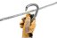 Veľká asymetrická karabína Petzl Vertigo - Typ: wire lock Park