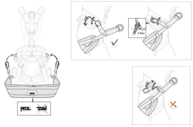 Pracovná sedačka / lavička Petzl Volt Seat