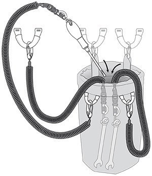 Popruh na nástroje Beal Air Leash II