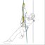 Stúpací popruh Petzl Footcord