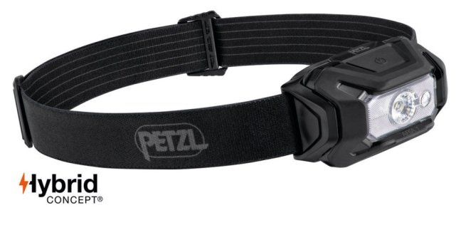 Vodotesná čelovka pre rybárov a polovníkov Petzl Aria 1 RGB - Farba: čierna