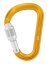 HMS karabína Petzl Attache - Typ: screw lock, Farba: čierna