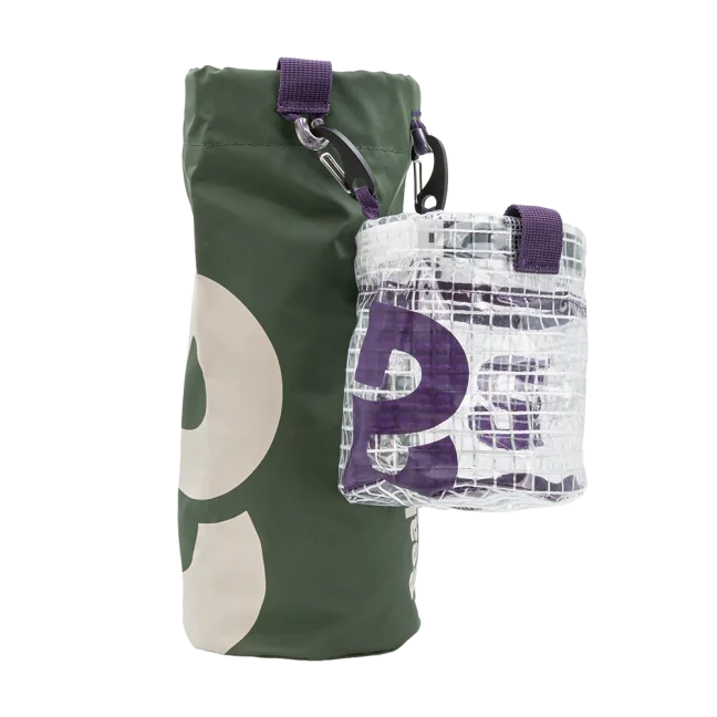 Beal workstation - príklad použitia, popruh a malý vak je potrebné zakúpiť samostatne