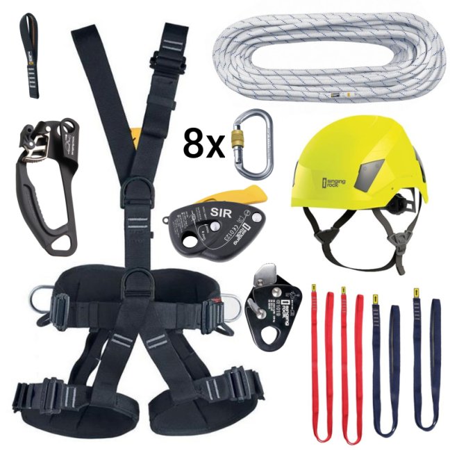 Lanový prístup Basic - základný set pre výškové práce - Veľkosť postroja: XL