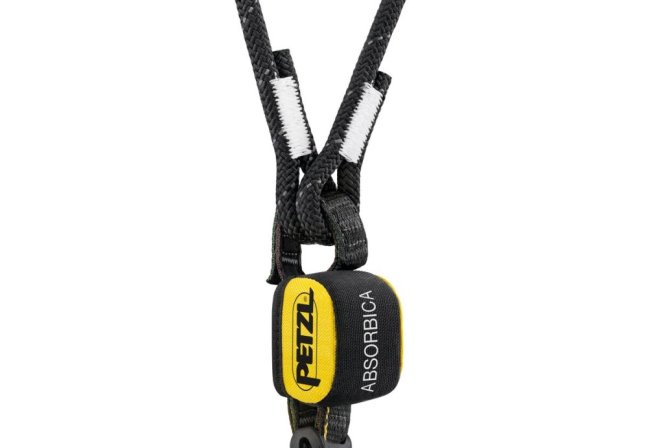 Y tlmič pádu s dvoma lanami Petzl Absorbica Y - Dĺžka: 150 cm - Tie Back
