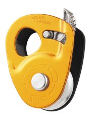 Kladka blokantom Petzl Micro Traxion