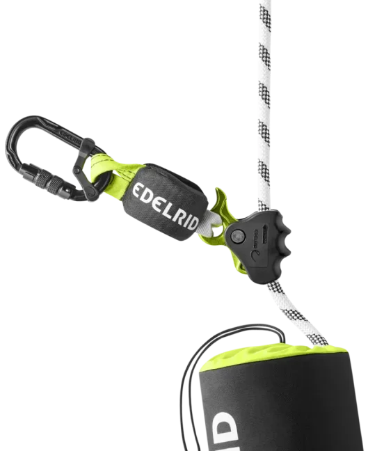 Bezpečnostné lano so zachytávačom Edelrid Ombilix 140 - Dĺžka: 5 m