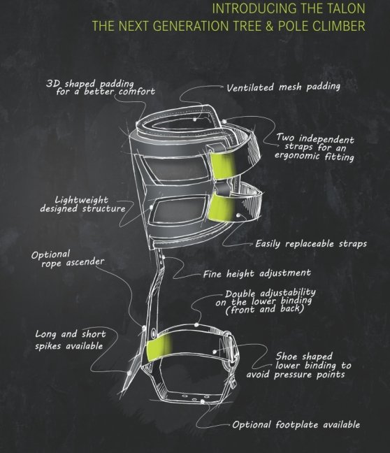 Stromolezecké stupačky Edelrid Talon