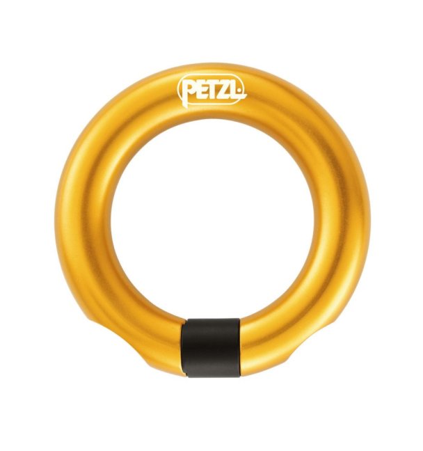 Otvárateľný krúžok Petzl Ring Open - Farba: šedá