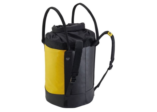 Odolný multifunkčný vak Petzl Bucket - Farba: červená, Veľkosť: 45 l