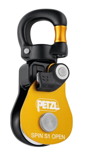 Malá kladka s otvárateľnou bočnicou Petzl Spin S
