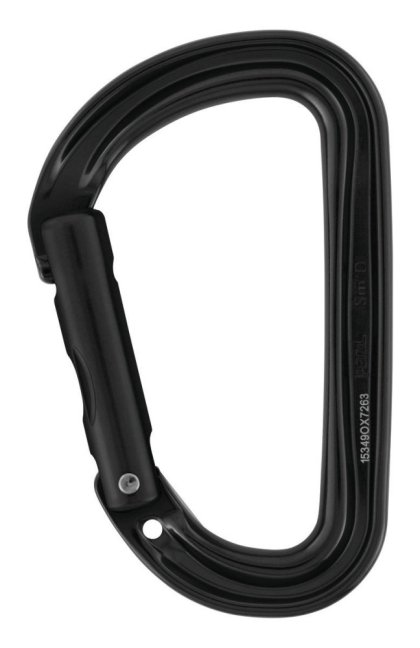 Kompaktná karabína Petzl Sm'D - Typ: twist lock, Farba: žltá