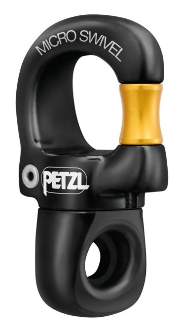 Kompaktný obratlík Petzl Micro Swivel