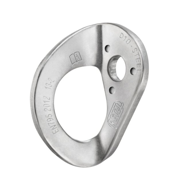Kotviaci bod Petzl Coeur - Veľkosť: STAINLESS - 10 mm - plaketa s nitom