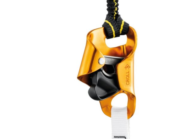 Výstupový set s kolenným blokantom Petzl Knee Ascent - Typ: Clip