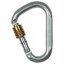 Oceľová HMS karabína Climbing Technology Snappy Steel - Typ: SG - screw lock