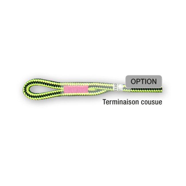 Lanyard pre arboristiku Beal Ginkgo Unicore 12 mm - Dĺžka: 3 m, Ukončenie: 2 šité oká