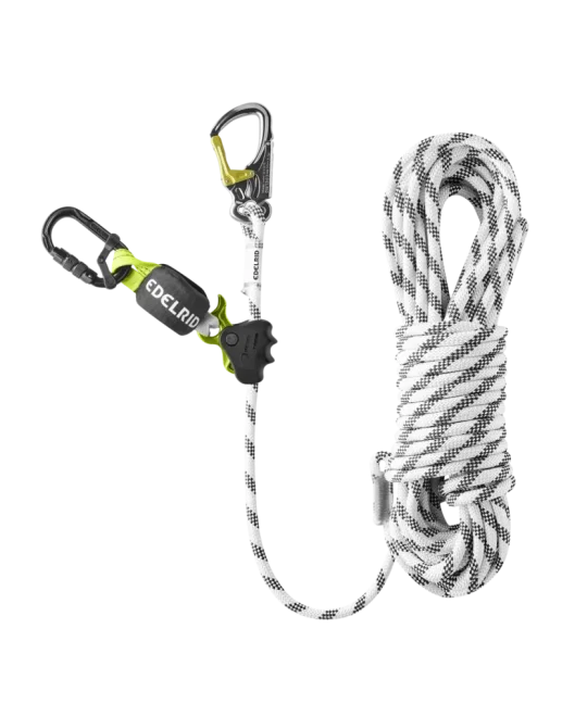 Bezpečnostné lano so zachytávačom Edelrid Ombilix 140 - Dĺžka: 15 m