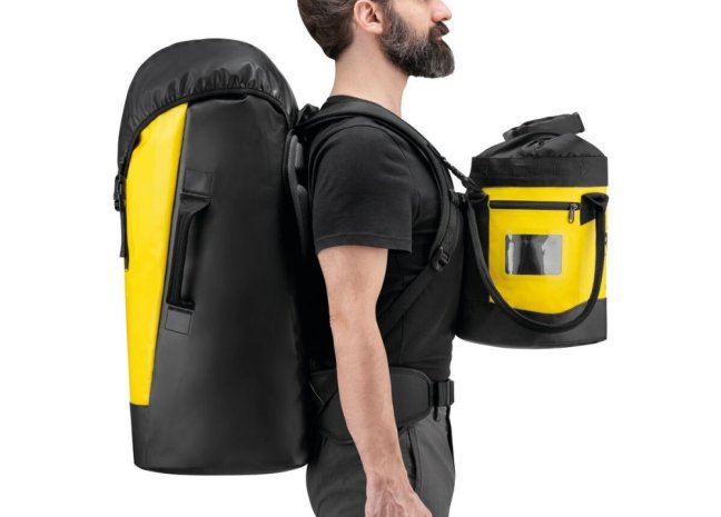 Vak / batoh na vybavnie Petzl Transport - Farba: žltá, Veľkosť: 30 l