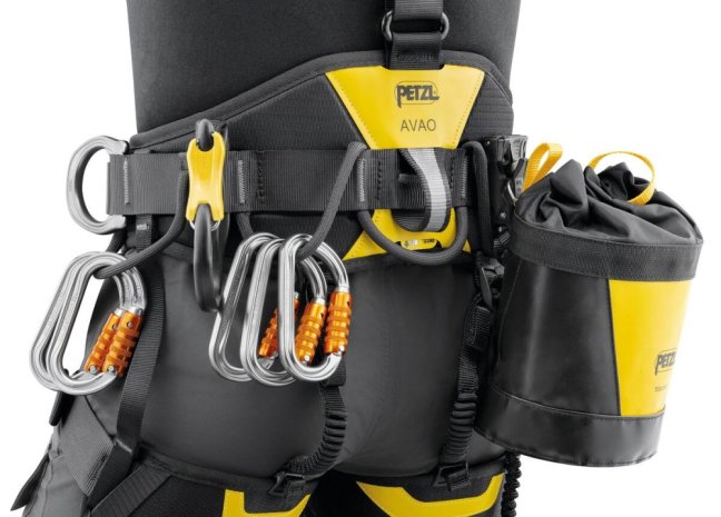 Postroj pre výškové práce Petzl Avao 2025 - Verzia: Avao Fast čierna - Európska verzia, Veľkosť: 0