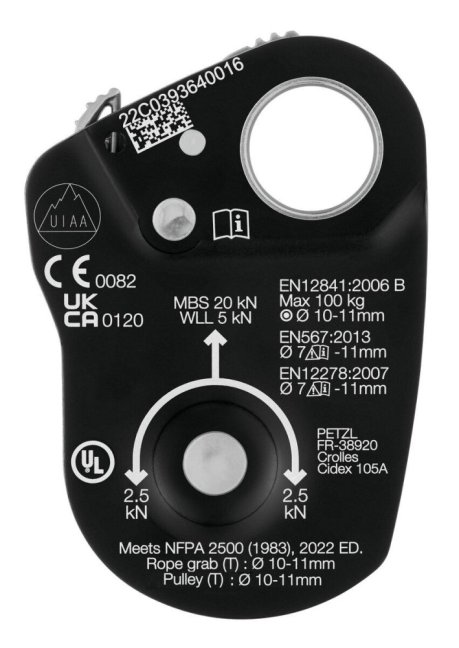 Kladka s blokantom Petzl Mini Traxion