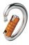 Karabína pólkruhovitého tvaru Petzl Omni - Typ: screw lock