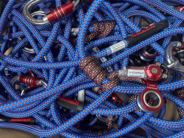 Kmeňovka Camp Gyro Lanyard - Typ: double, Dĺžka: 5 m