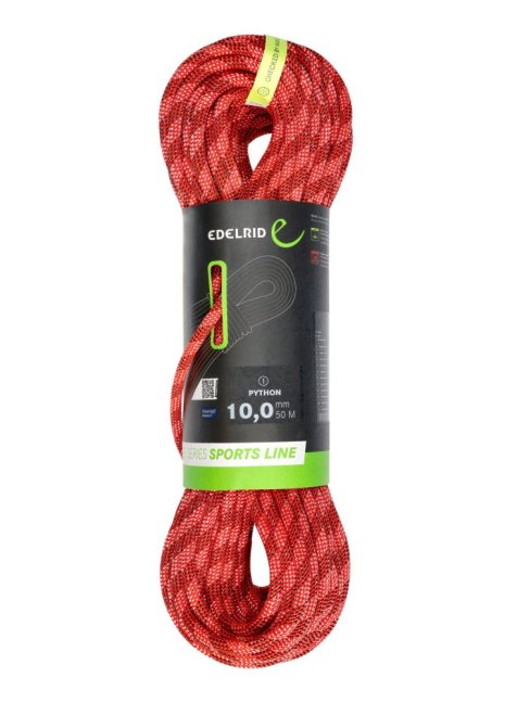 Horolezecké lano Edelrid Python 10,0 mm - Dĺžka: 200 m, Farba: modré