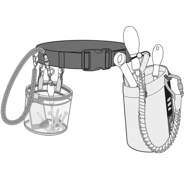 Priehľadné vrecko na spojovací materiál Beal Glass Bucket