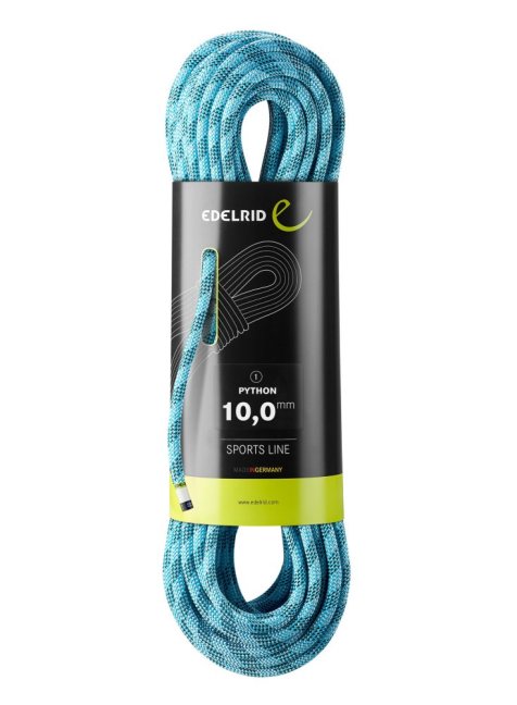Horolezecké lano Edelrid Python 10,0 mm - Dĺžka: 200 m, Farba: modré