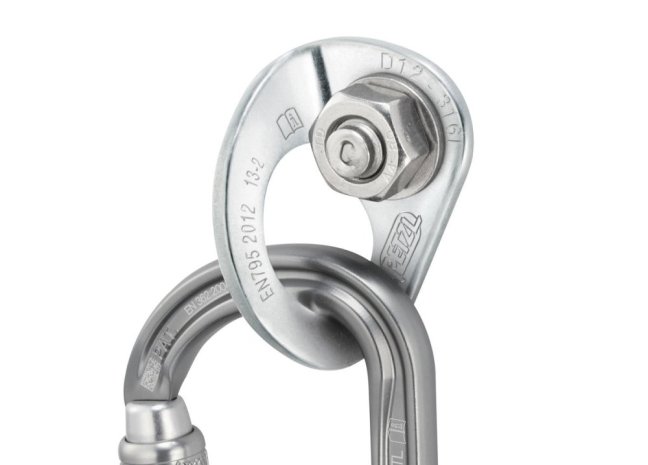 Kotviaci bod / kotviaci nit Petzl Coeur - Veľkosť: STEEL - 10 mm - plaketa bez nitu