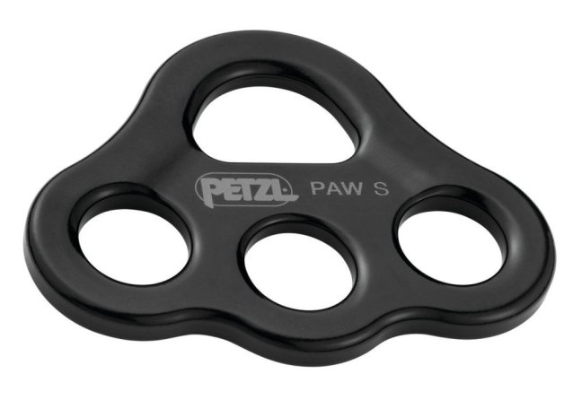 Kotviaca platňa Petzl Paw - Veľkosť: S - čierna
