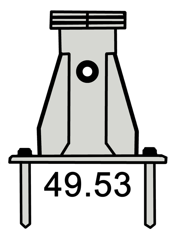 Základňa pre montáž na podlahu Ikar Základňa pre montáž na podlahu Ikar