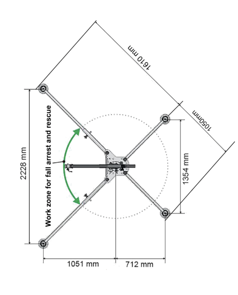 Prenosná samostatne stojaca základňa Ikar Prenosná samostatne stojaca základňa Ikar