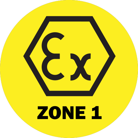 Atex Zone 1 výbušné prostredie