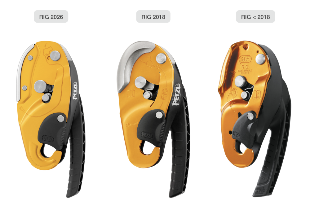 Vývoj zlaňovacej brzdy Petzl Rig