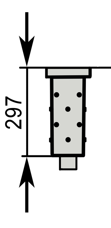 Základňa pre montáž do betónu Ikar